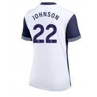 Tottenham Hotspur Brennan Johnson #22 Fotballklær Hjemmedrakt Dame 2024-25 Kortermet